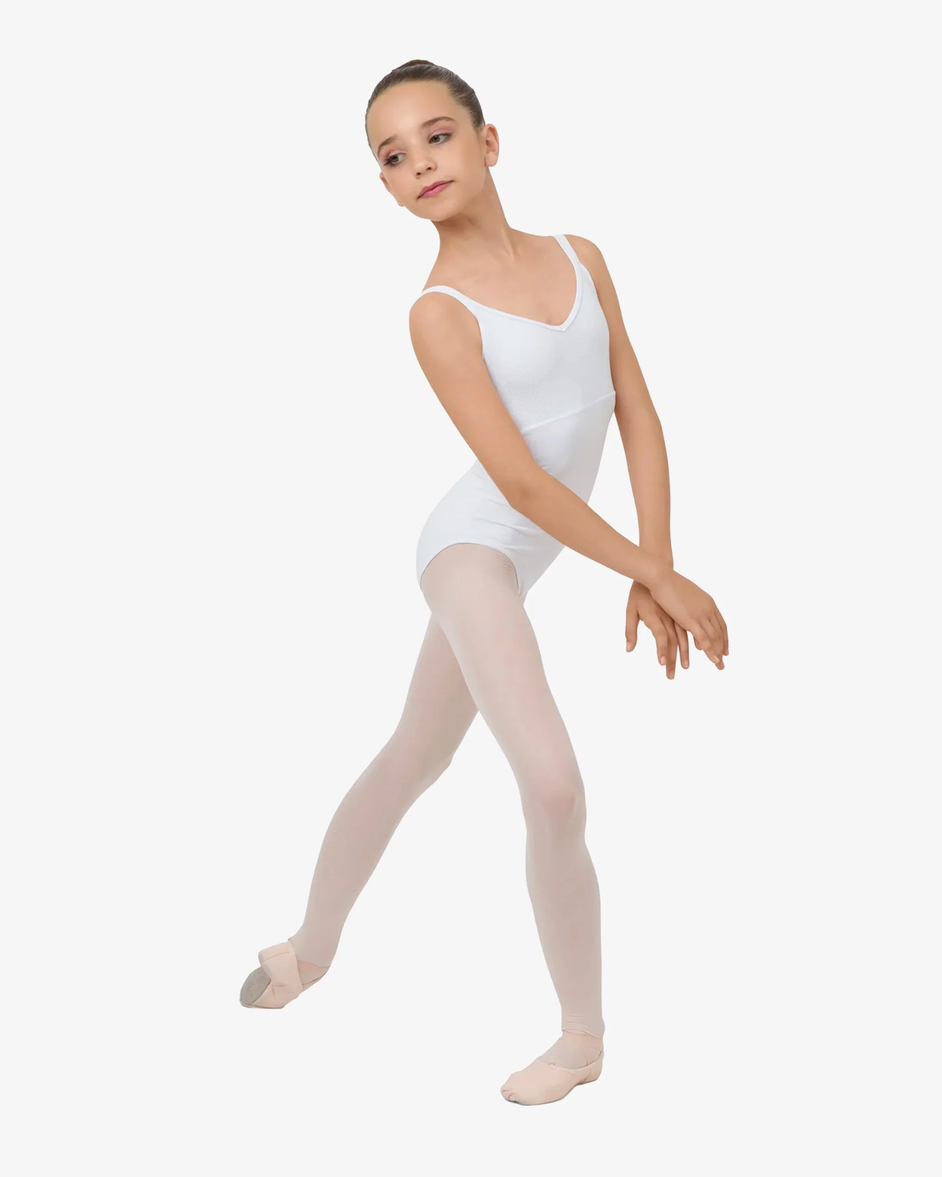 Leotard à bretelles en dentelle - Enfants