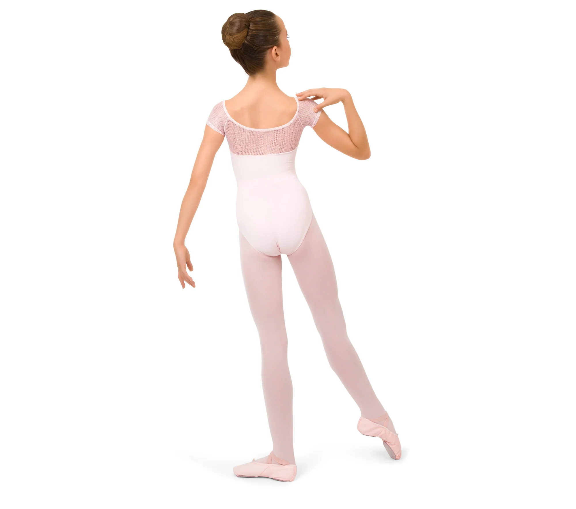 Leotard à manches en dentelle - Enfants