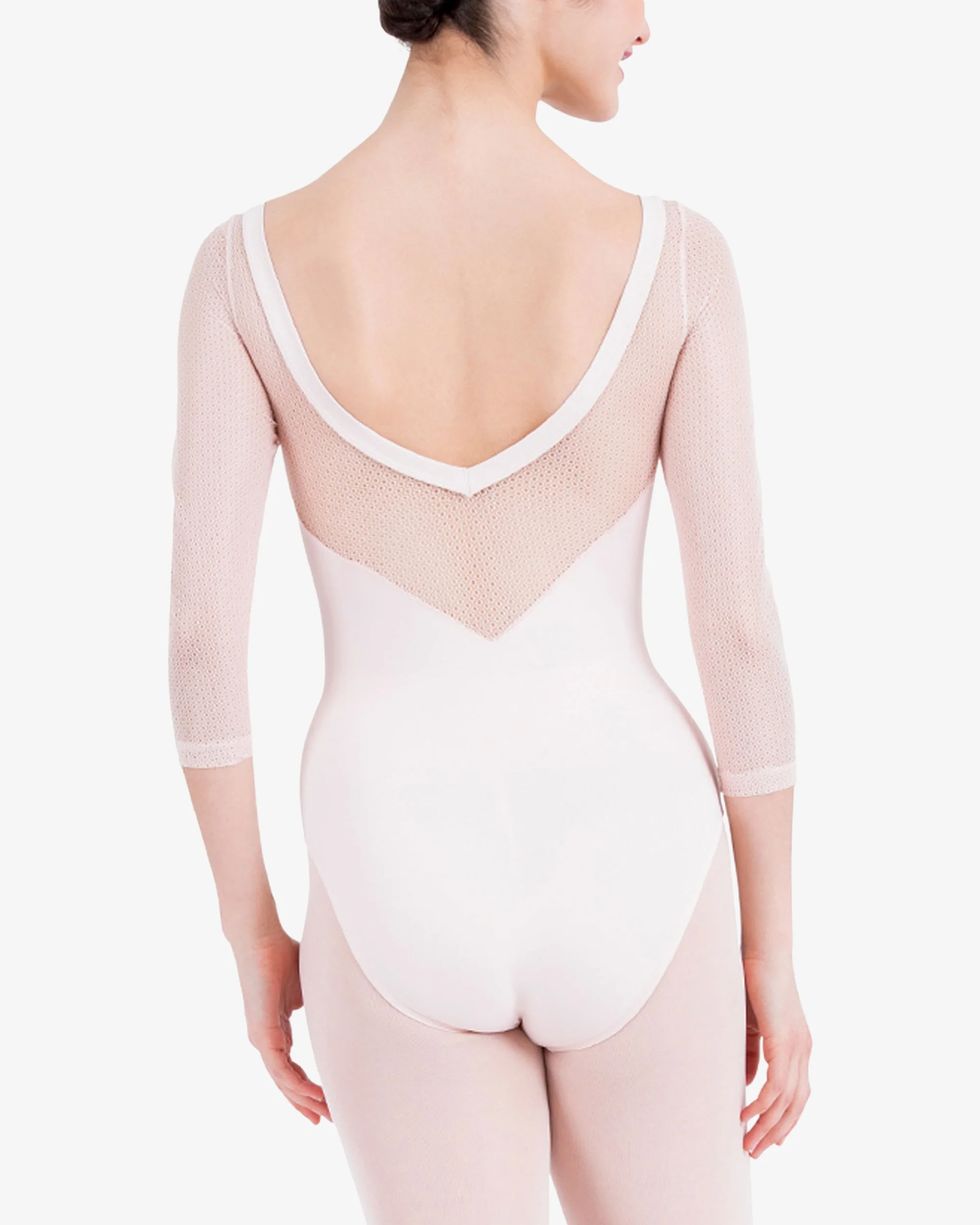 Leotard - Manches trois-quarts avec dentelle