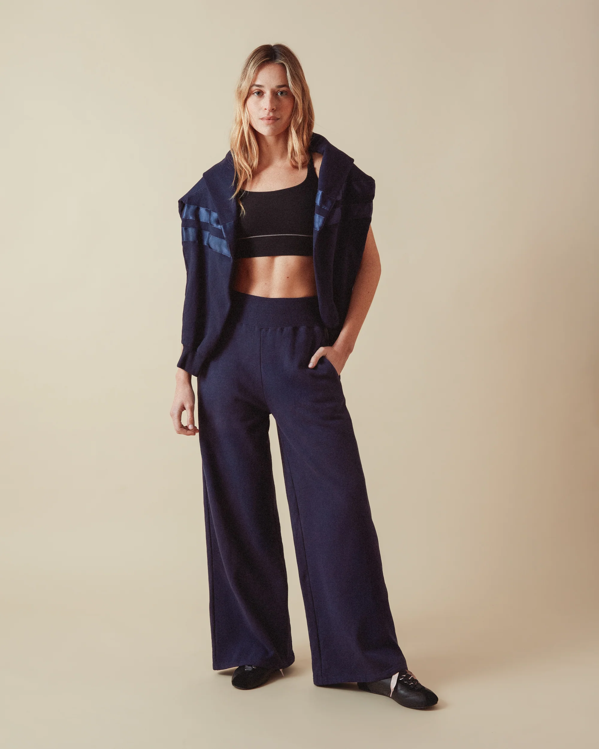 Signature satin Jogging large