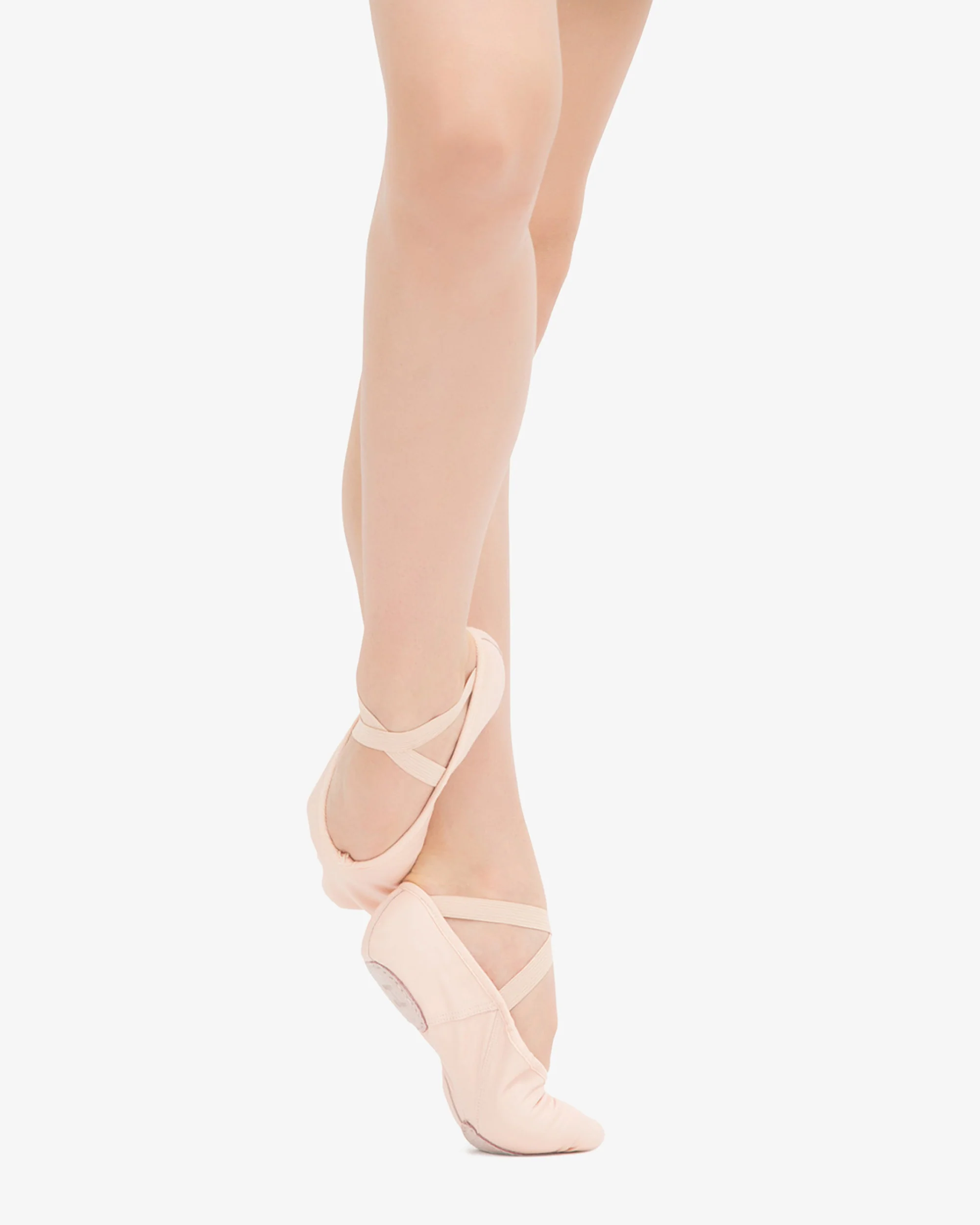 Chaussures de ballet souples - semelle fendue / cuir