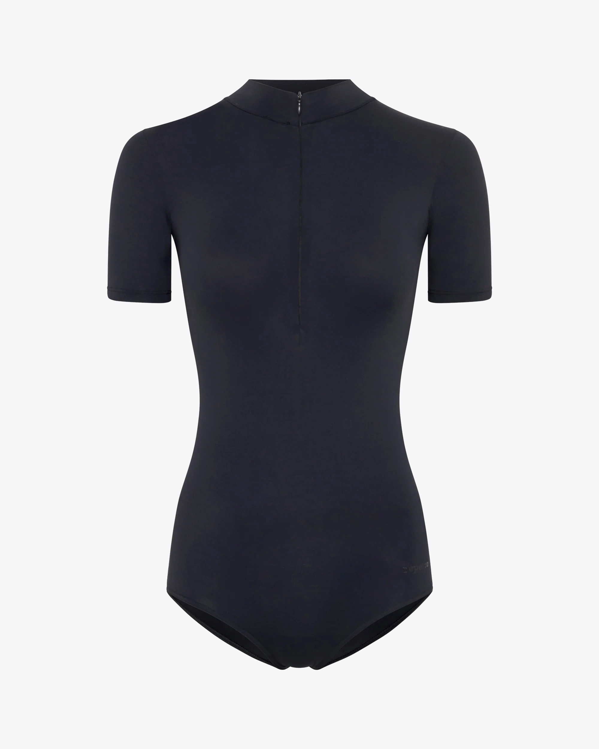 Leotard - col officier avec lacet à l'arrière