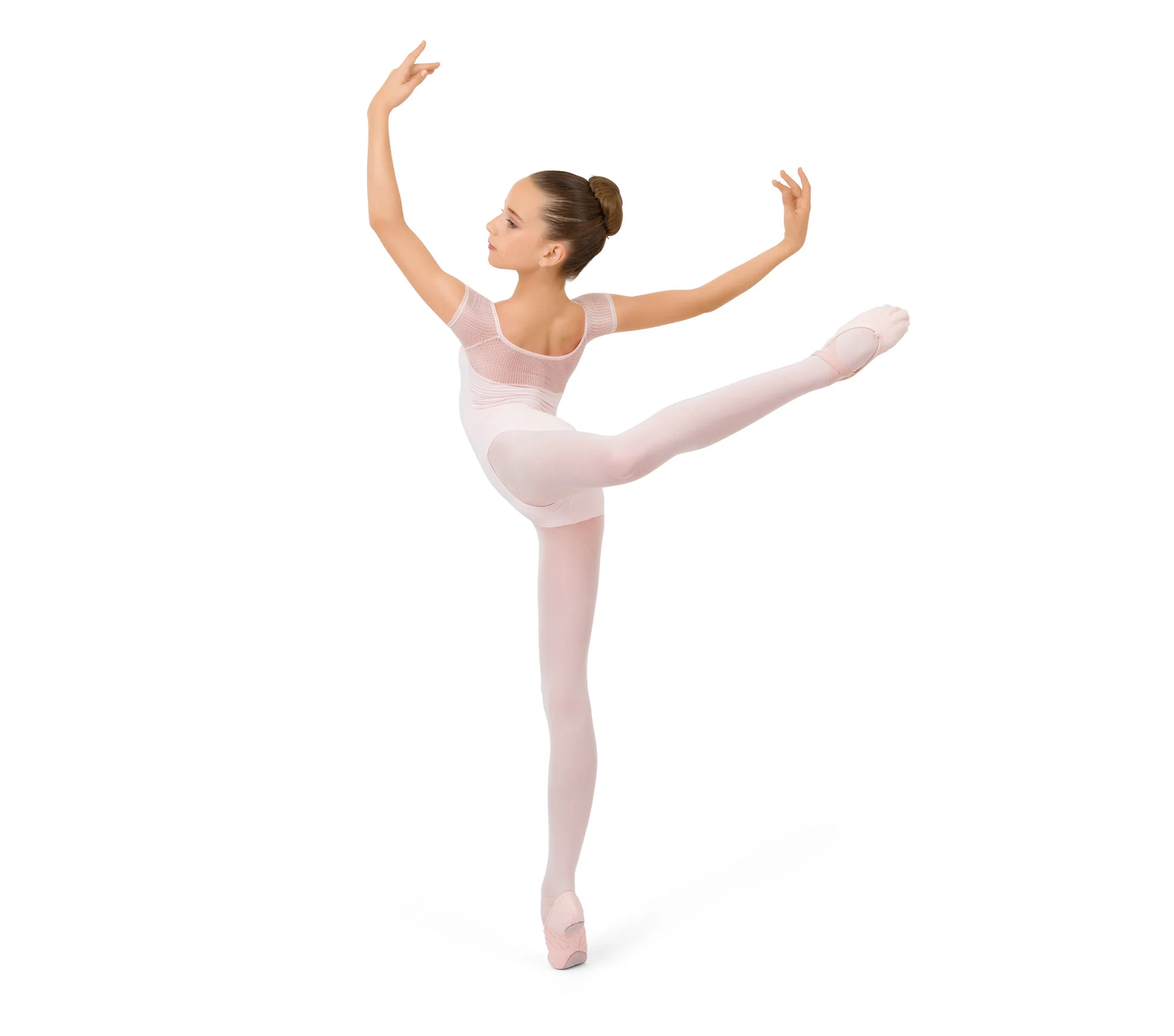 Leotard à manches en dentelle - Enfants