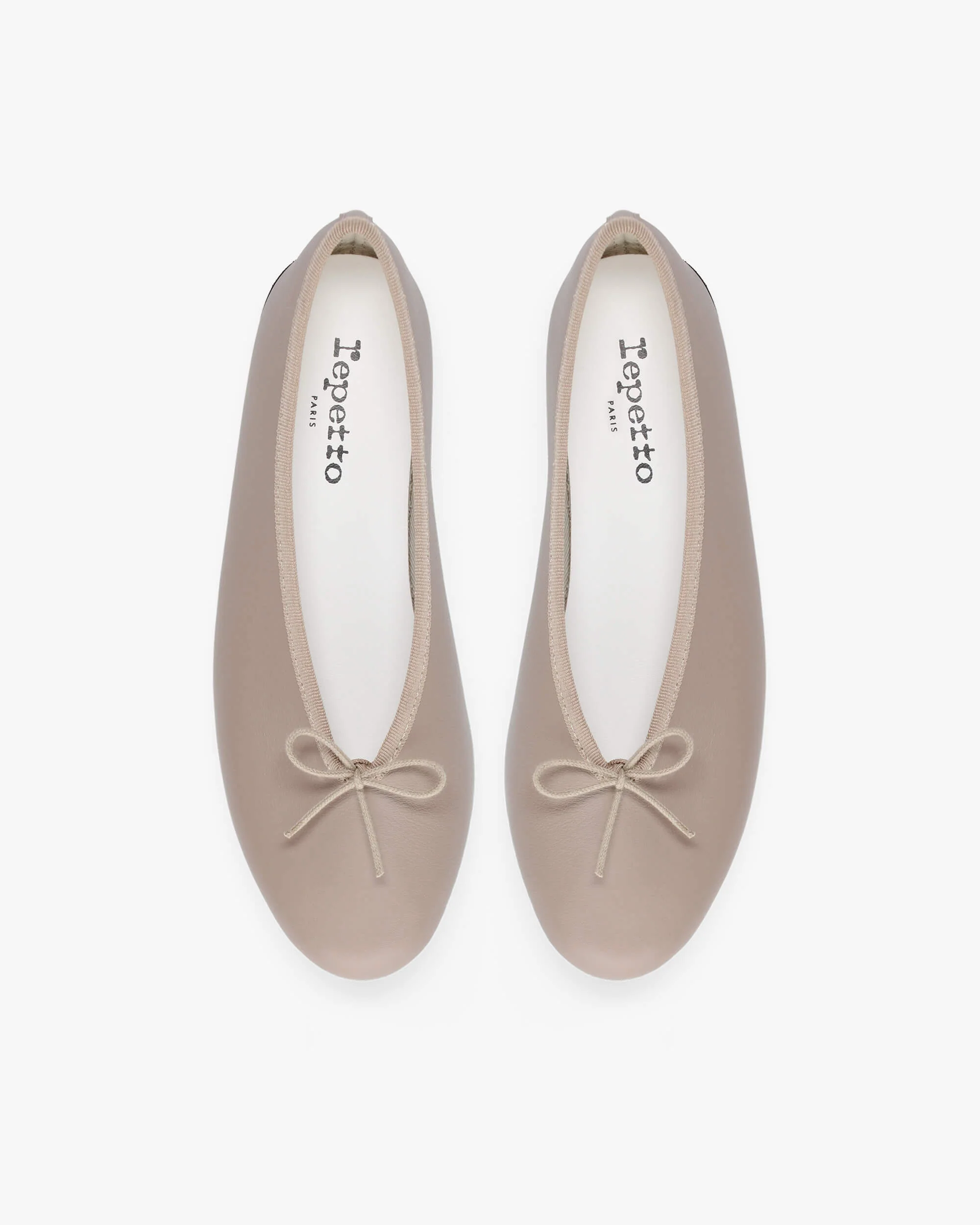 Lilouh Ballerines à bout rond - couleur noisette