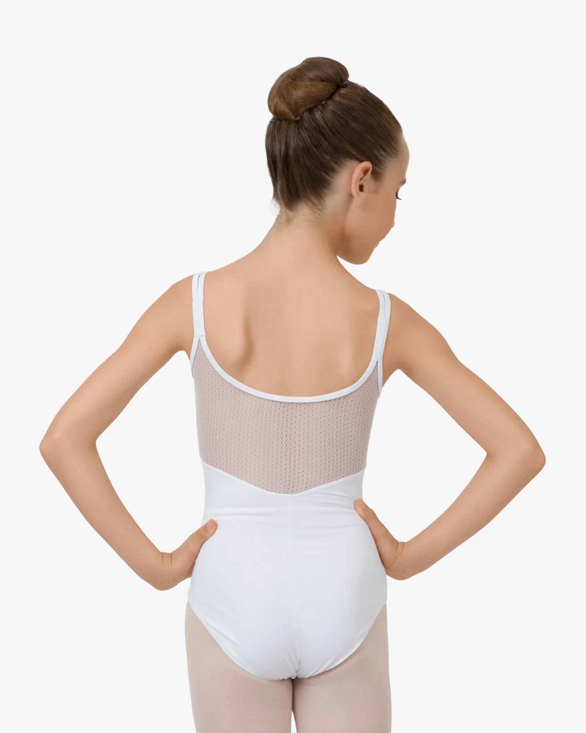 Leotard à bretelles en dentelle - Enfants