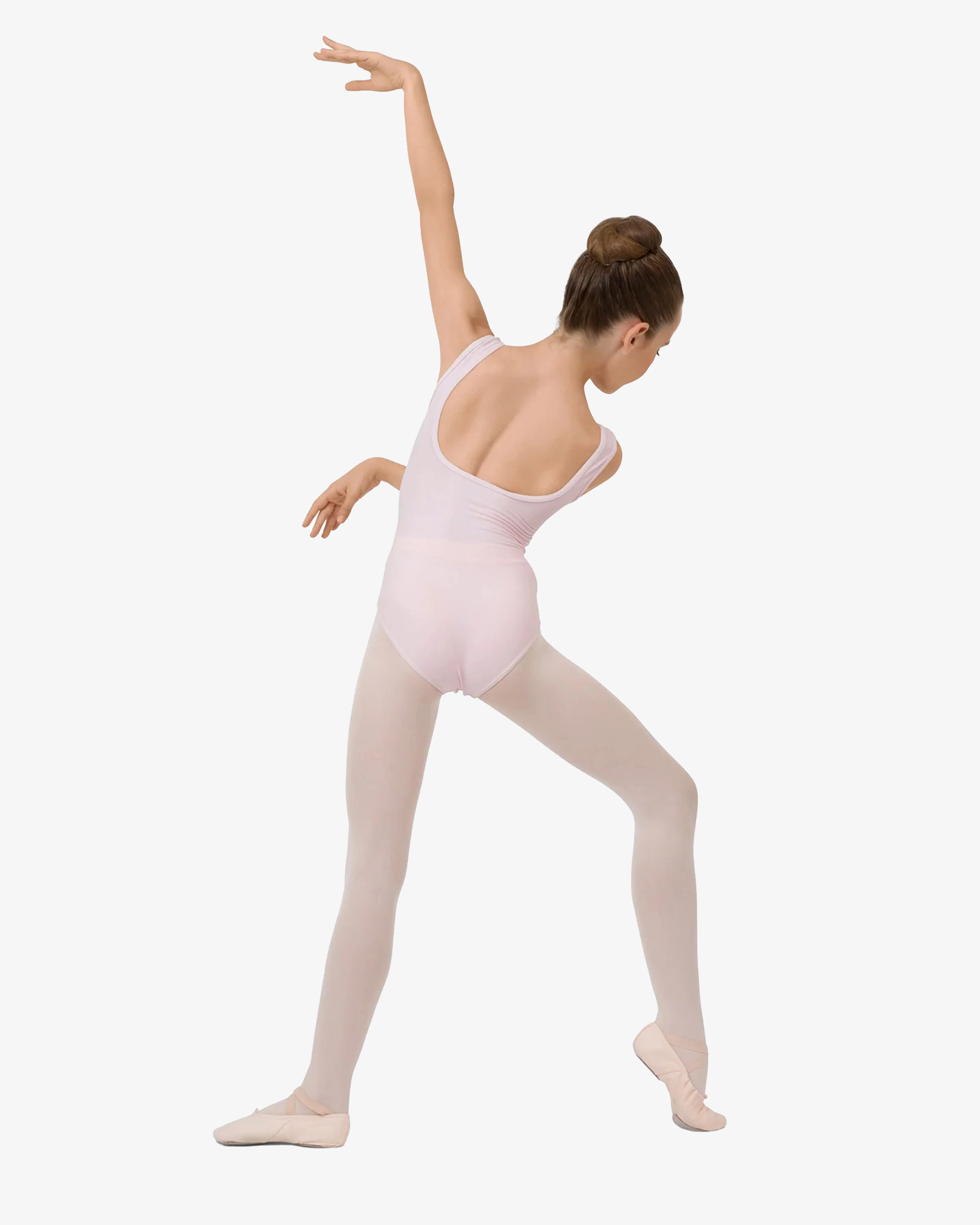 Leotard à plis avec bretelles larges - Enfants
