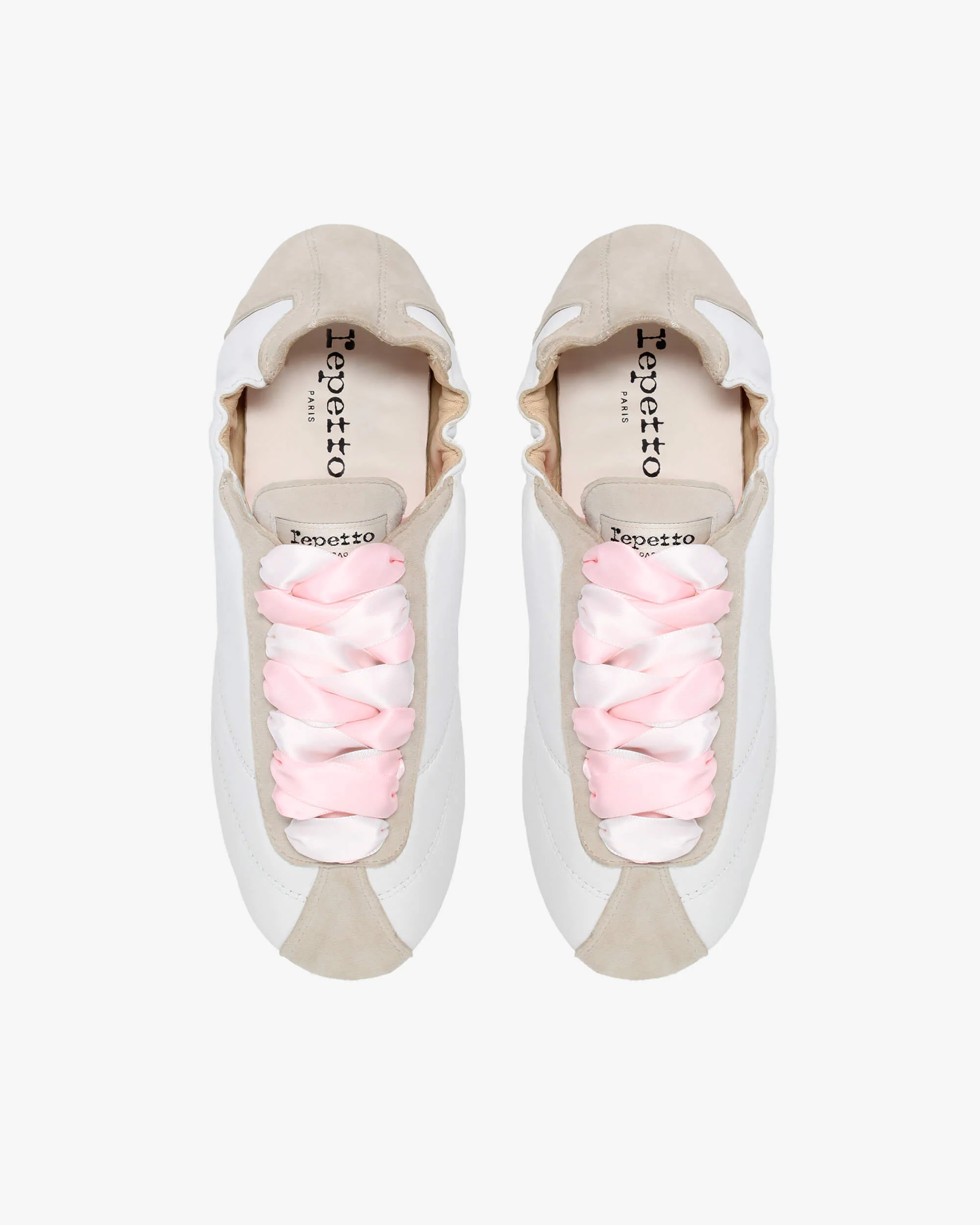 Chaussures de tennis en soie