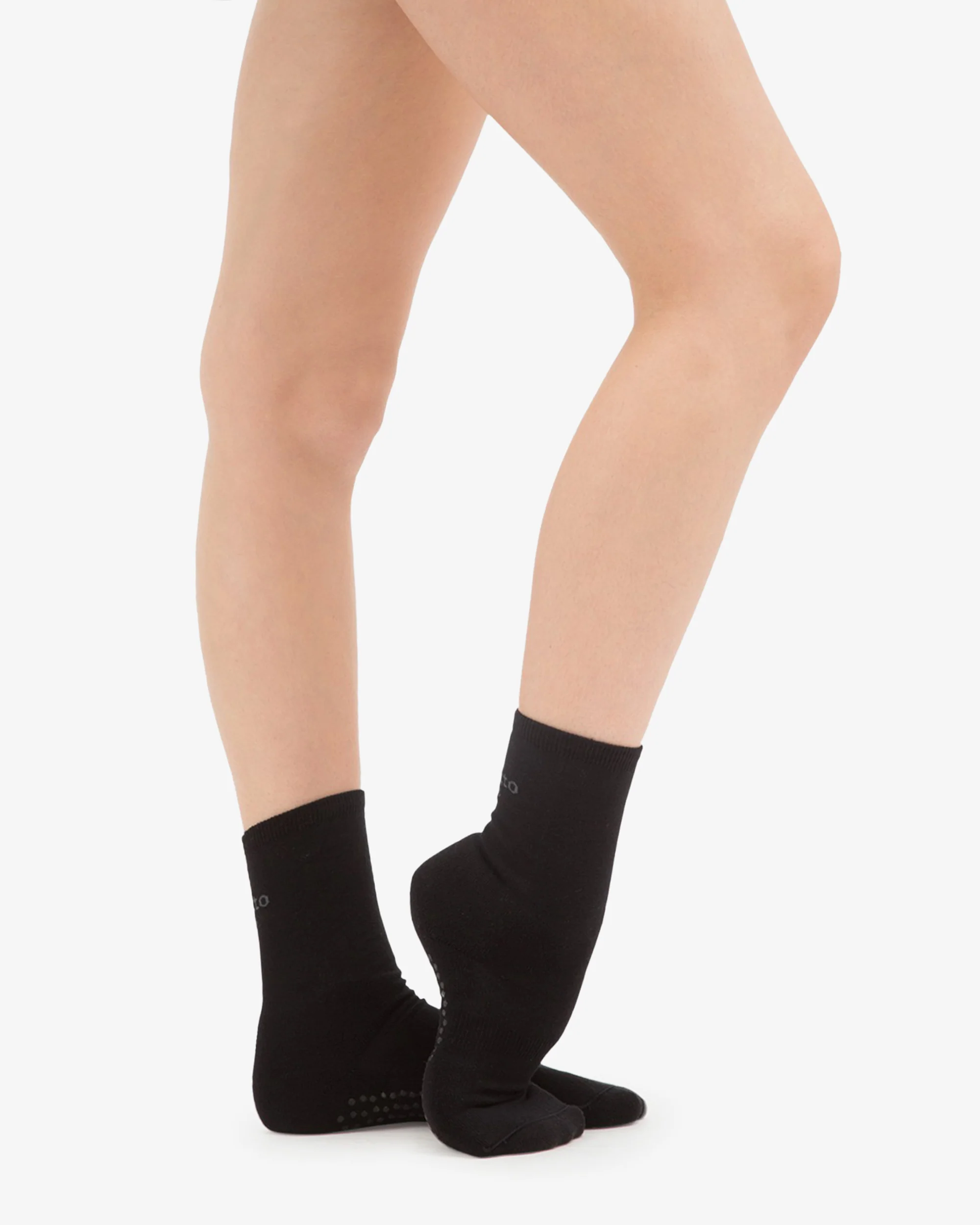 Chaussettes antidérapantes pour échauffement